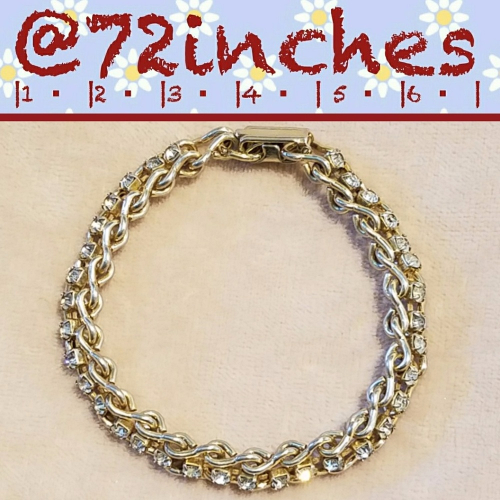 Chain Link CZ Tennis Bracelet