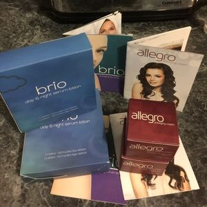 brio day/night serum and allegro anti-aging cream