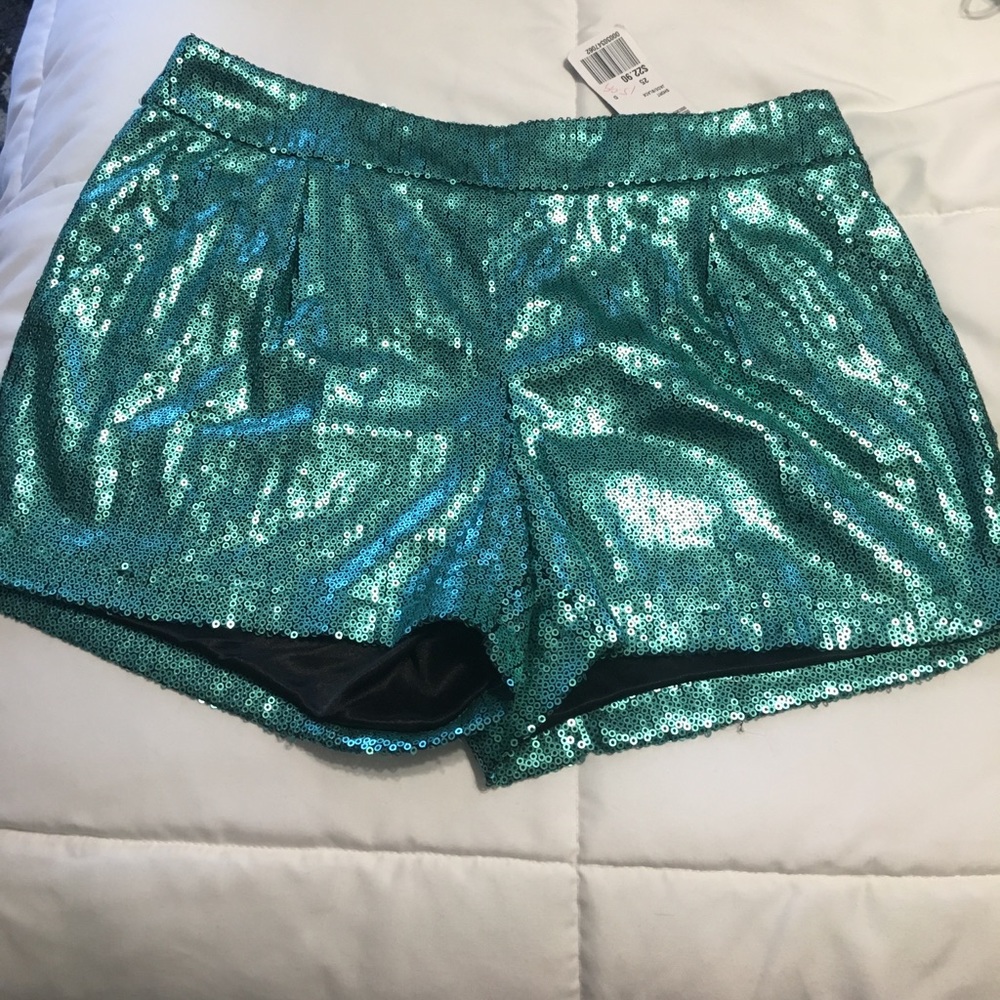 Sequin shorts