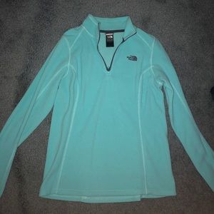 North face fleece quarter zip