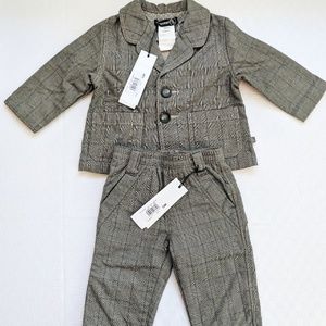 Jean Bourget boys suit 12 months (74cm), new