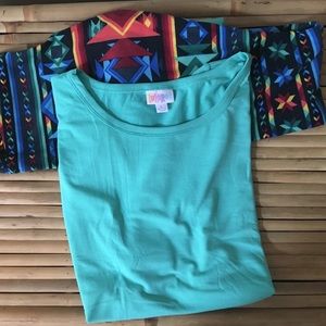 LulaRoe Julia and One Size Leggings