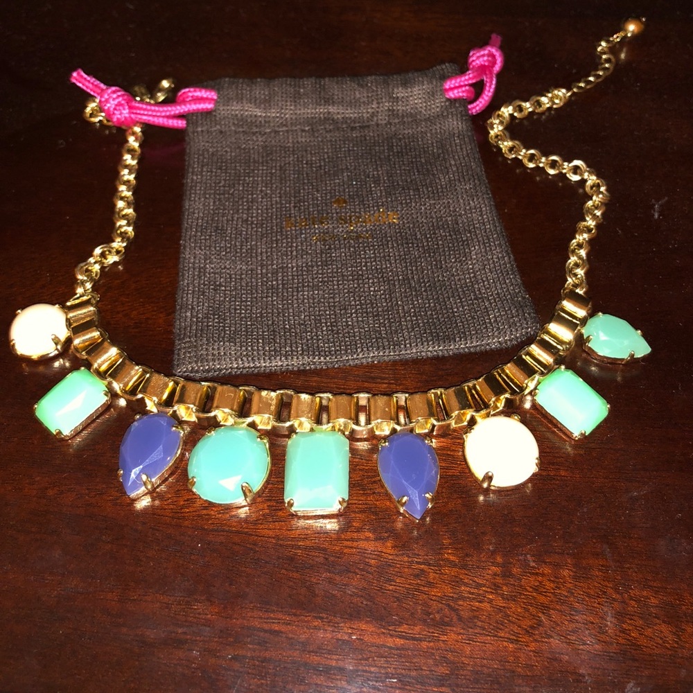 Kate Spade jeweled collar necklace