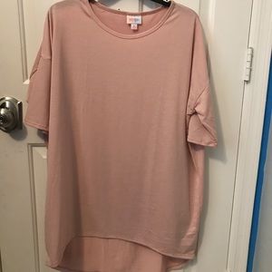 Rose pink NWOT LuLaRoe Irma size M.