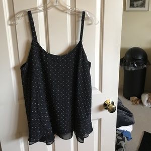 Star and polka dot tank