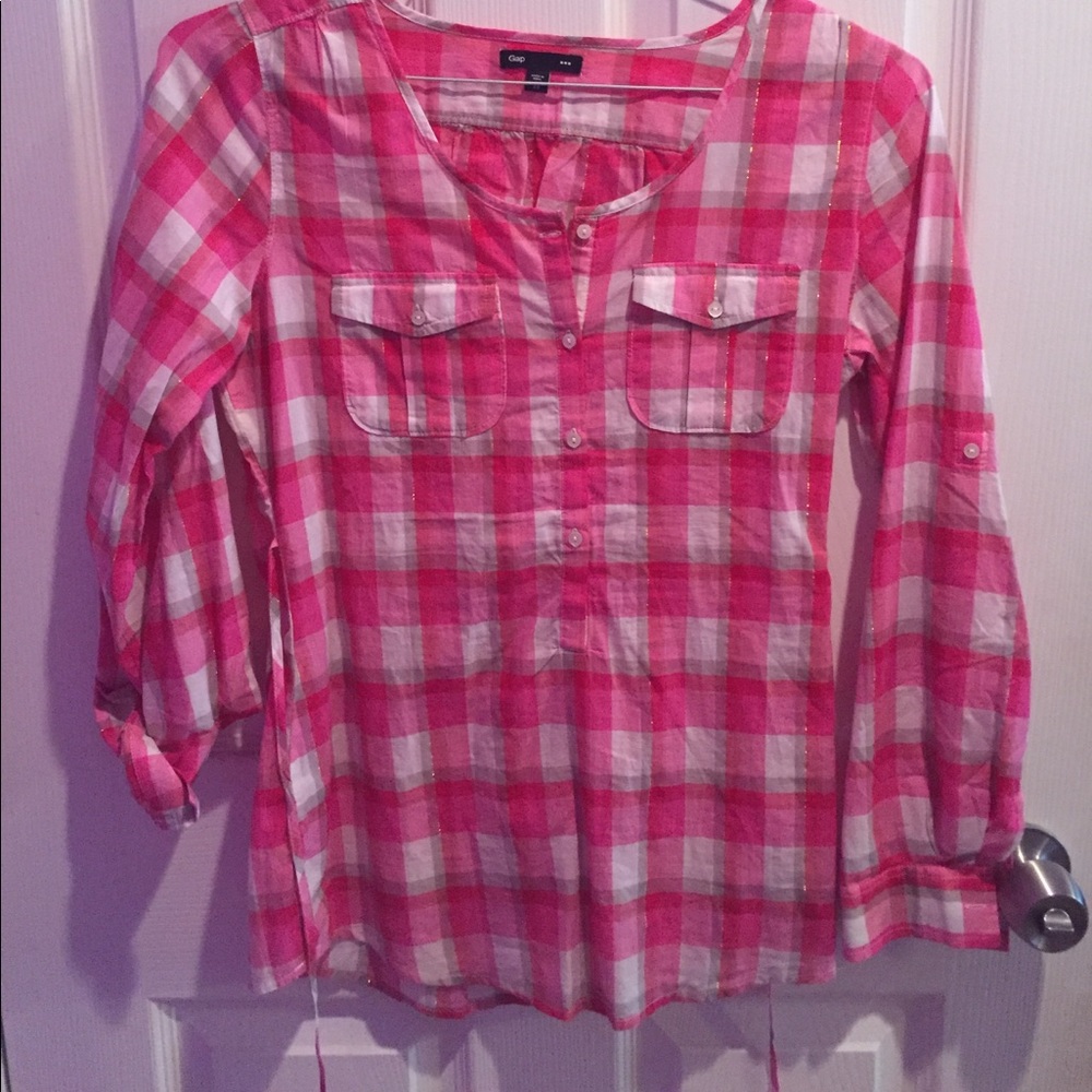 Gap gingham shirt