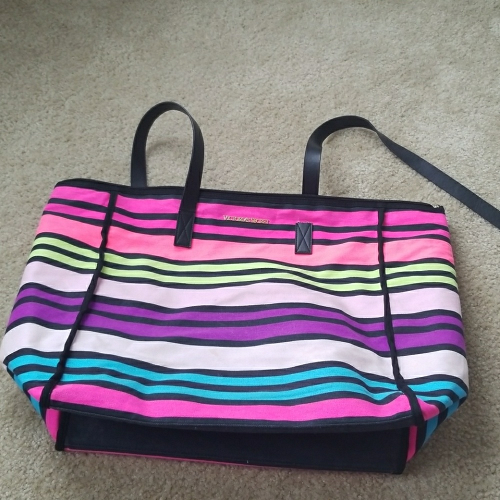 Victoria Secret beach bag tote laptop beach travel