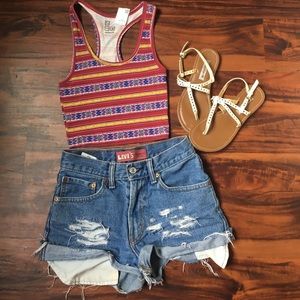 Nollie crop top tank