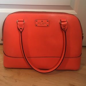 Kate Spade Neon Orange Purse