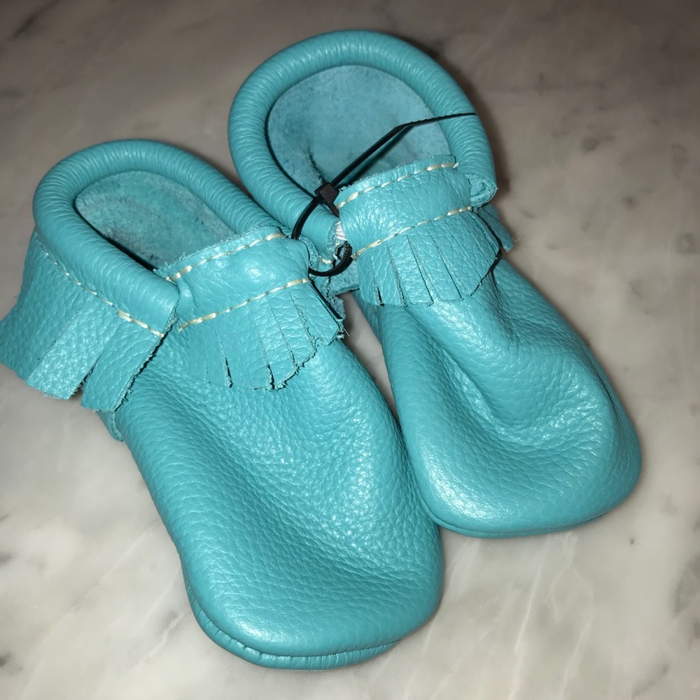 ❤️HP❤️ New Freshly Picked Moccasins in Aquamarine