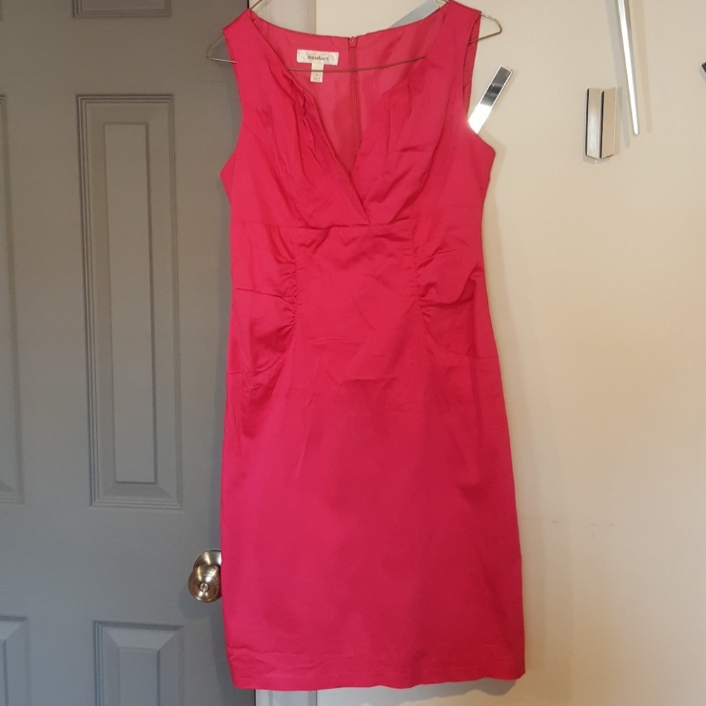 Hot pink sheath