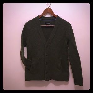 Army Green Wool Sweater