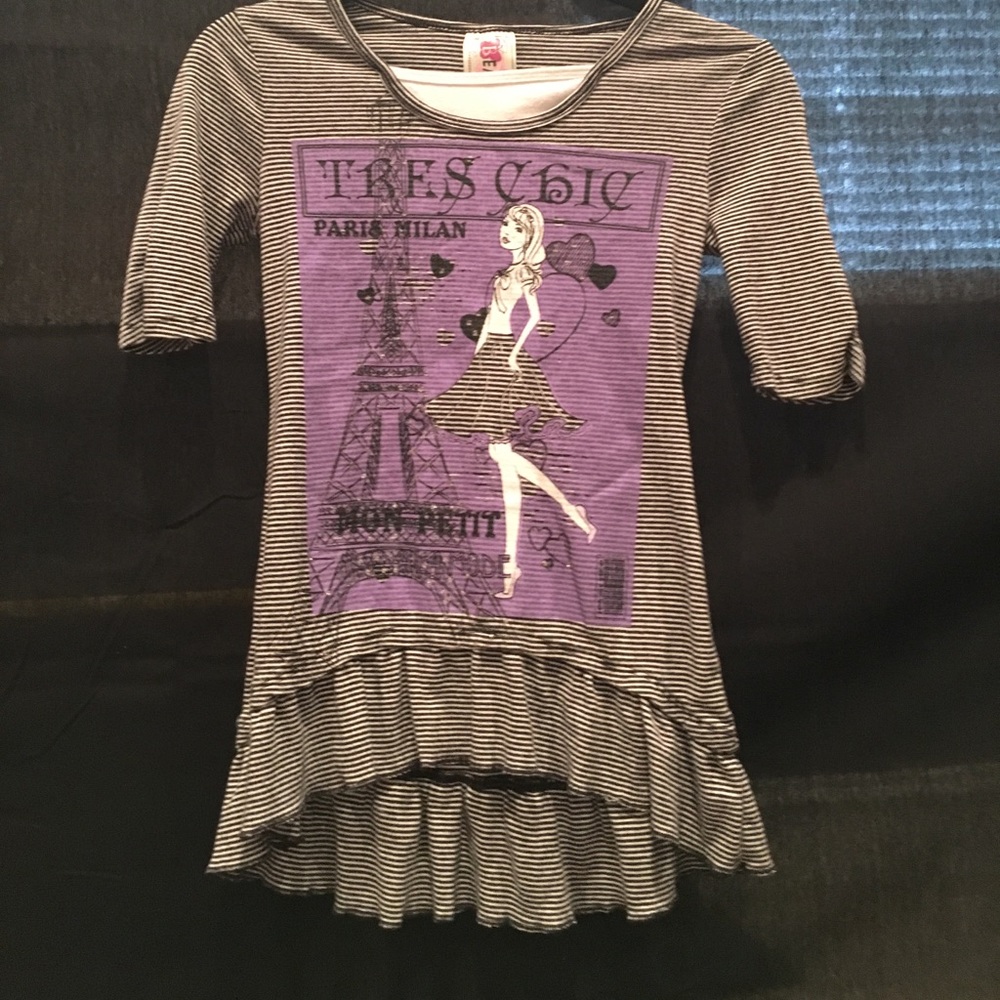 quarter sleeve paris shirt