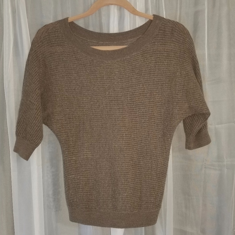 Express Dolman Sleeve Open Knit Sweater