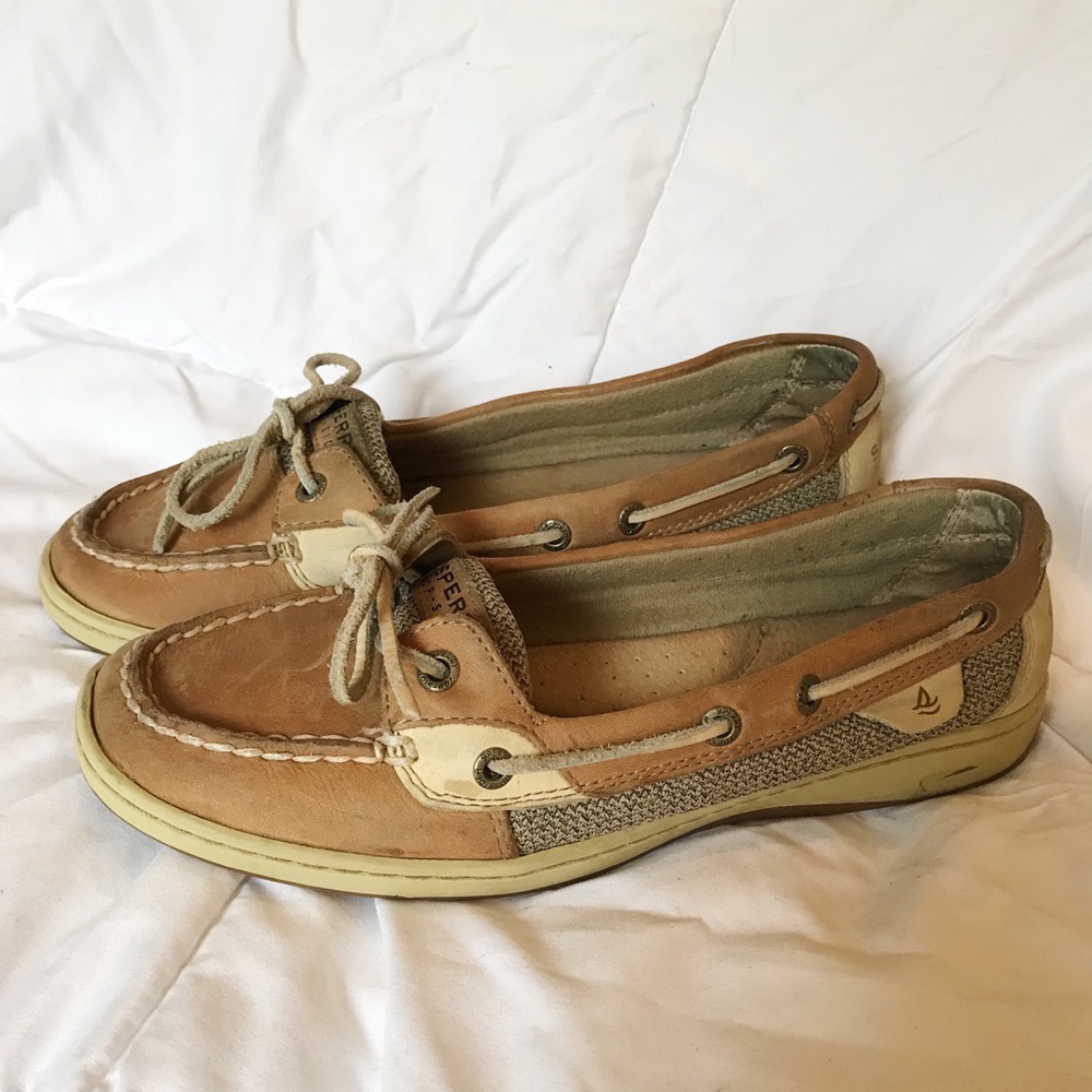 Authentic Sperry-topsider leather boat shoes
