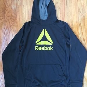 Reebok Hooded Sweatshirt / Black / Boys XL