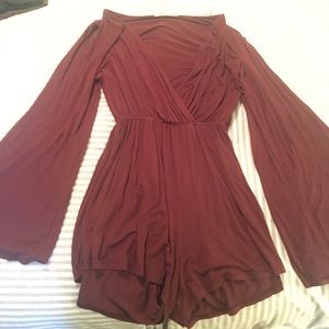 Long sleeve rompers.