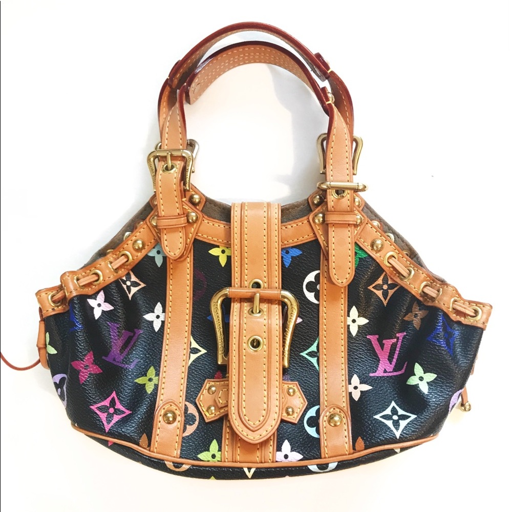 Louis Vuitton Multicolor Monogram Canvas Theda