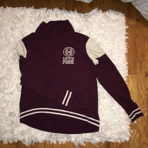 PINK quarter zip