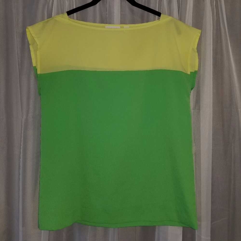 Ney York & Co. Color Block Top