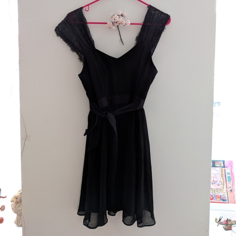 Lacey Black Dress