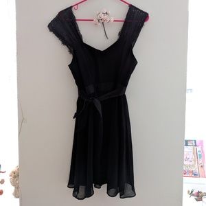 Lacey Black Dress