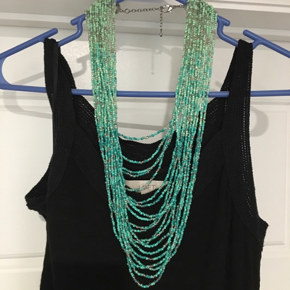 Green Statement Necklace