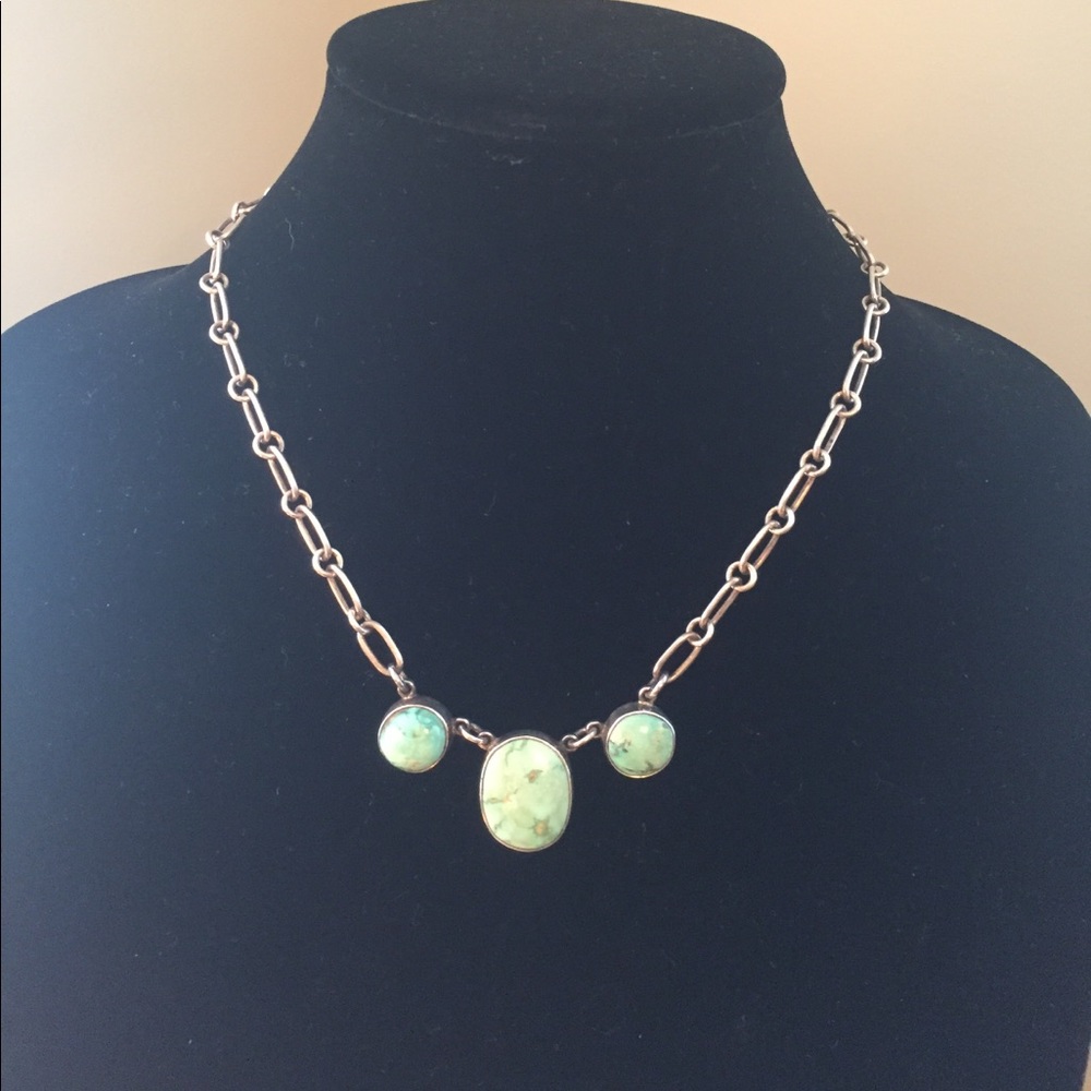 Turquoise Stone Necklace