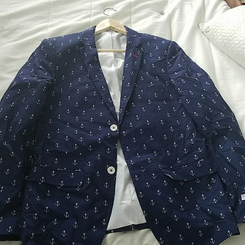 navy blazer