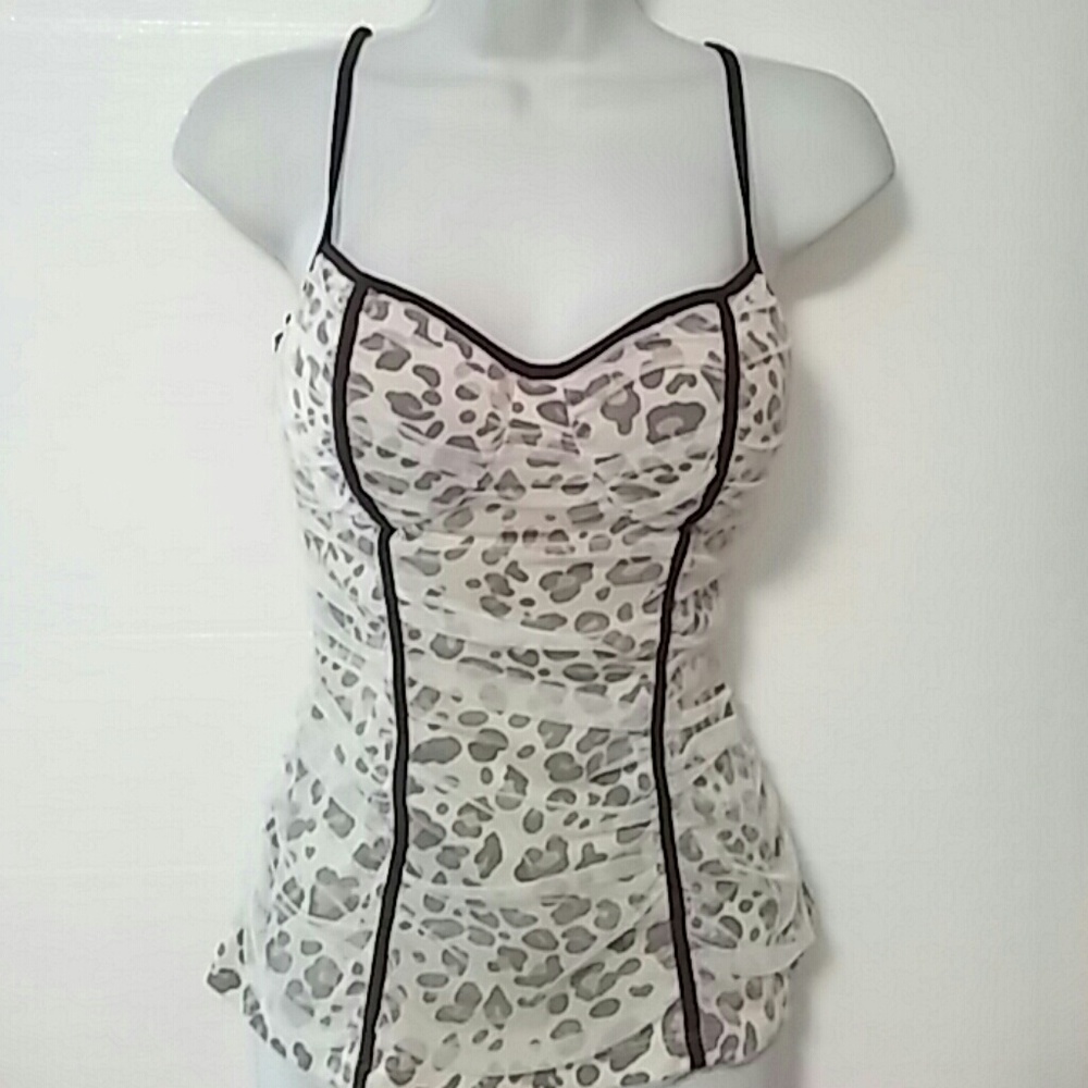 Leopard print tank