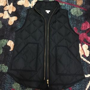J. Crew quilted puffer vest