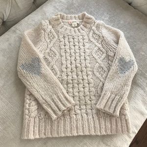 Girl crew cut sweater