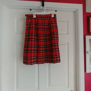 Plaid skirt