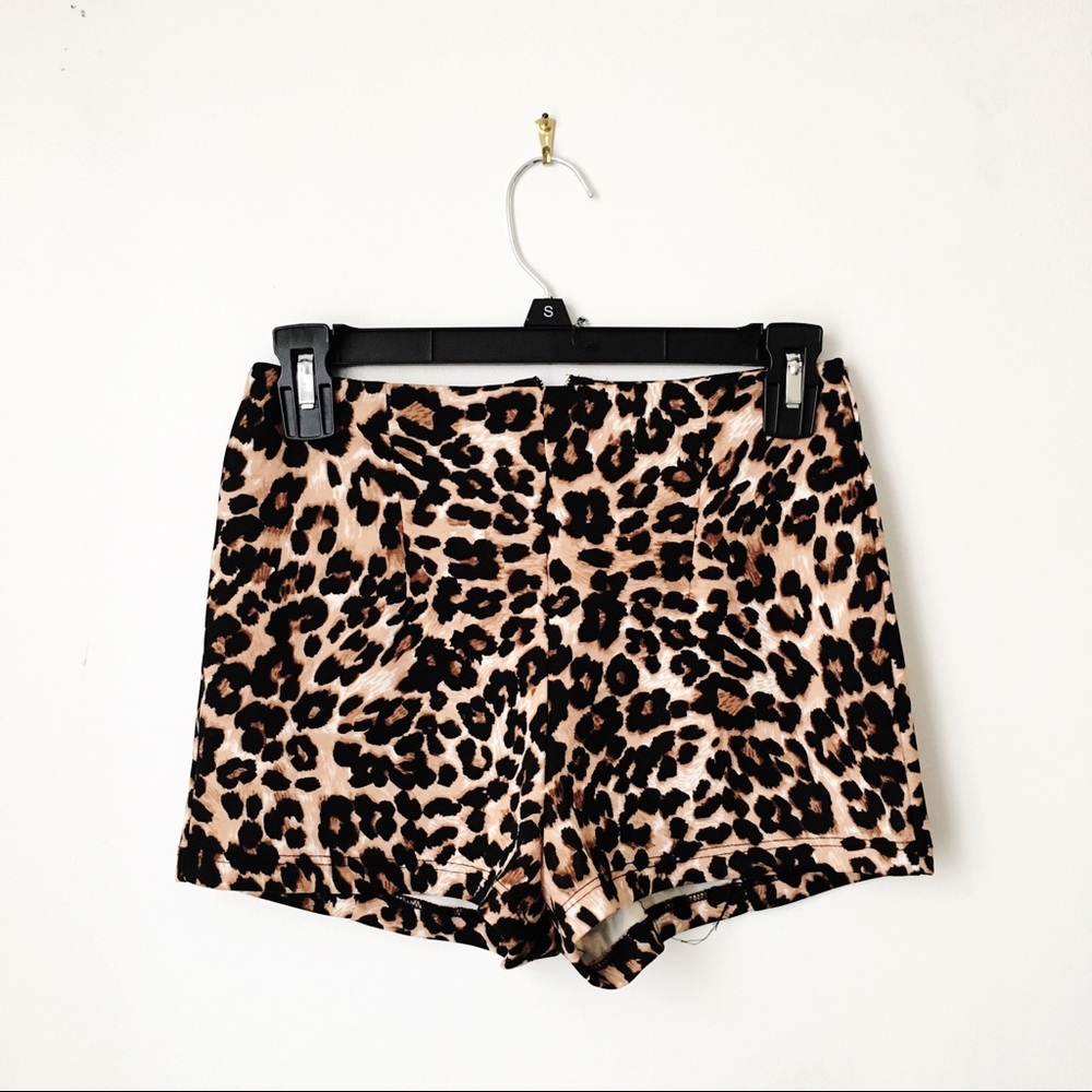 Leopard Shorts