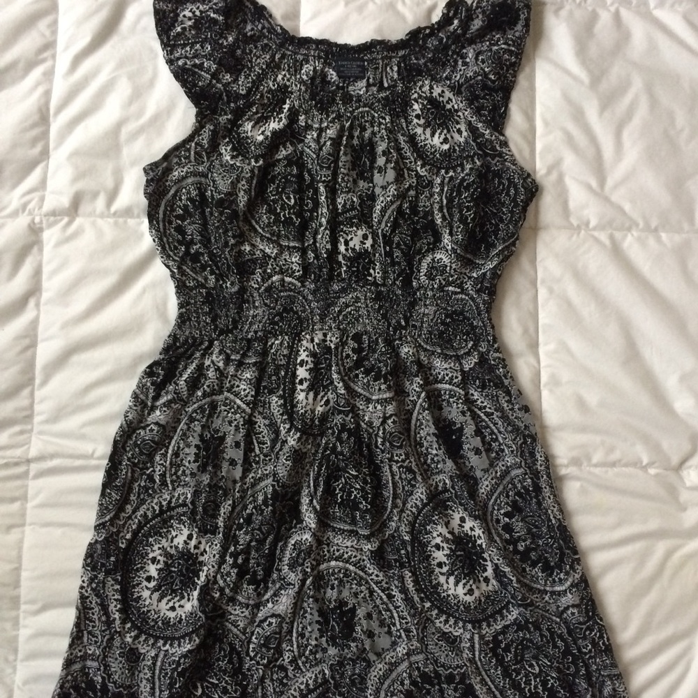 Black and White Dress