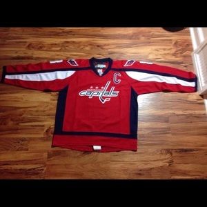 Washington Capitals Ovechkin Jersey size large.
