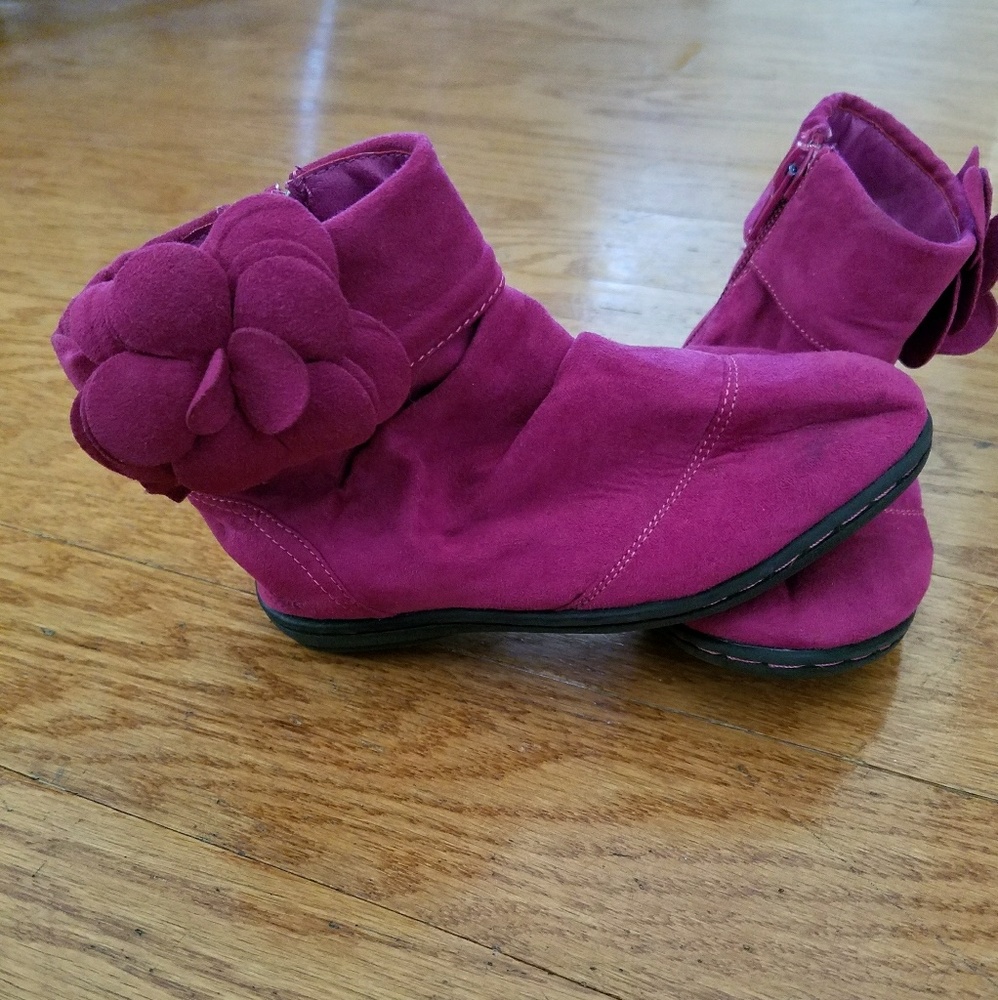 Pink B.O.C Girl's Booties