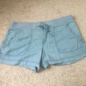 Light blue shorts
