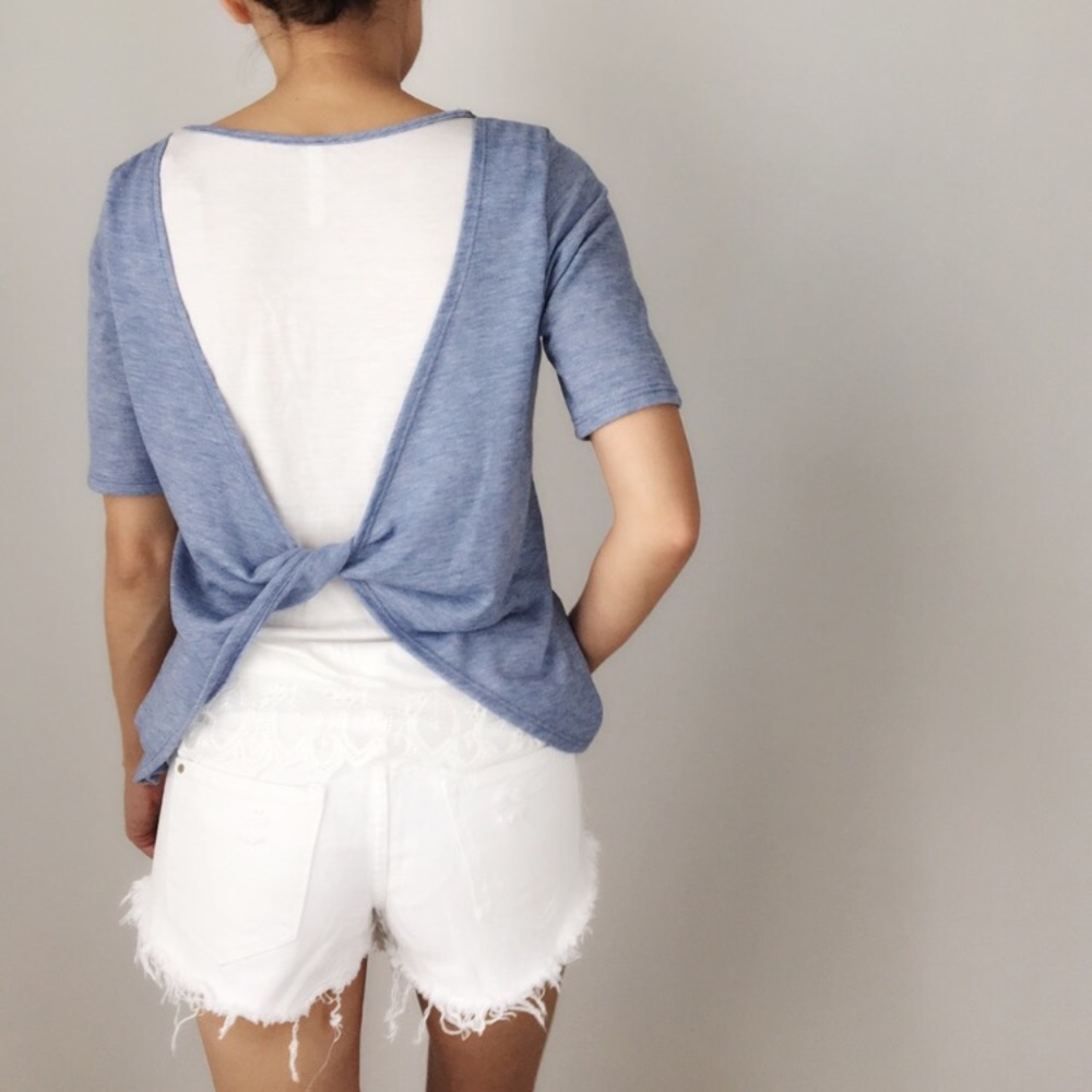 Stella tunic top with lace hem || - Picture 3 of 8