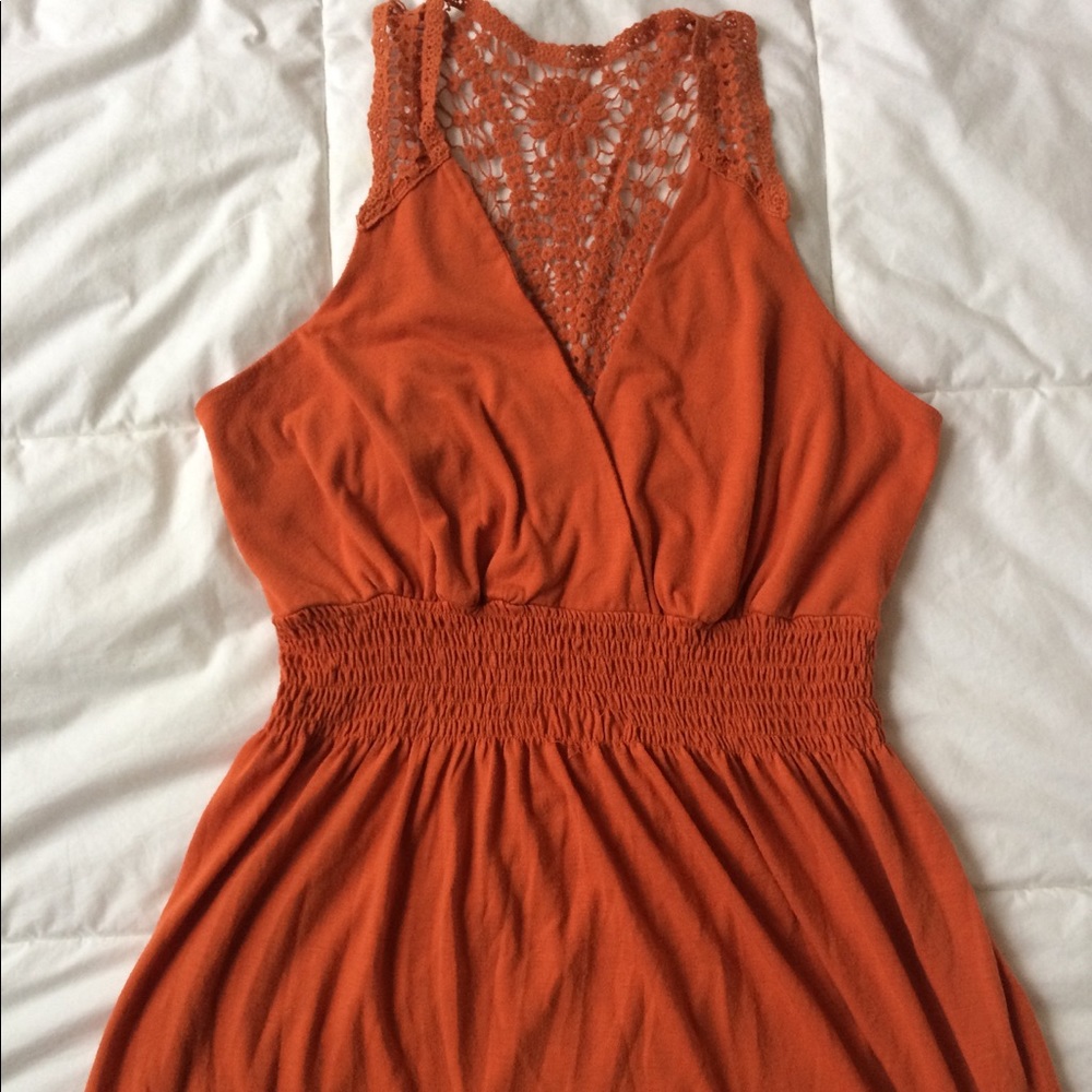 Orange Dress