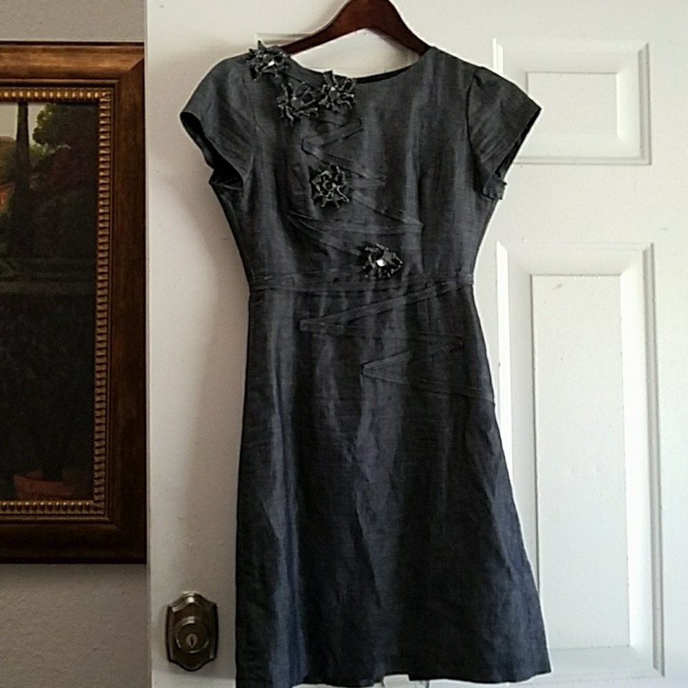 Donna Morgan denim dress