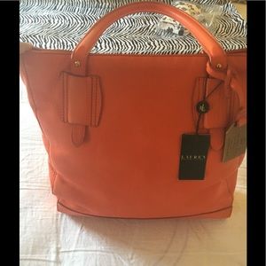 Ralph Lauren Leather Tote