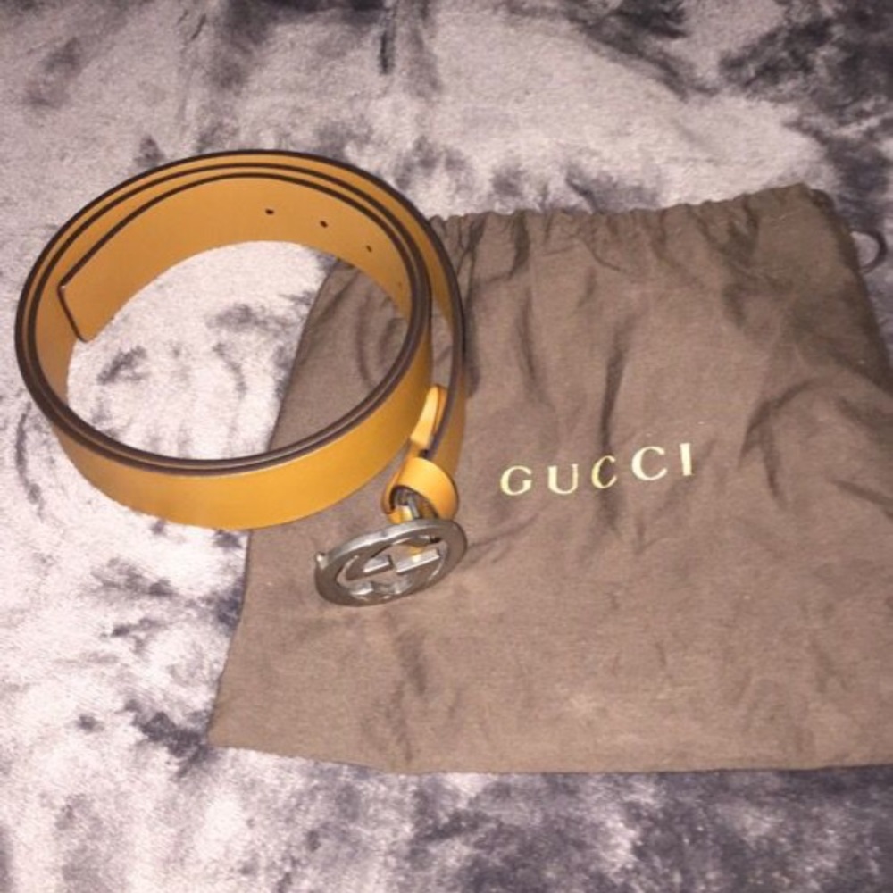 Gucci Belt brown leather Brand New - Never worn