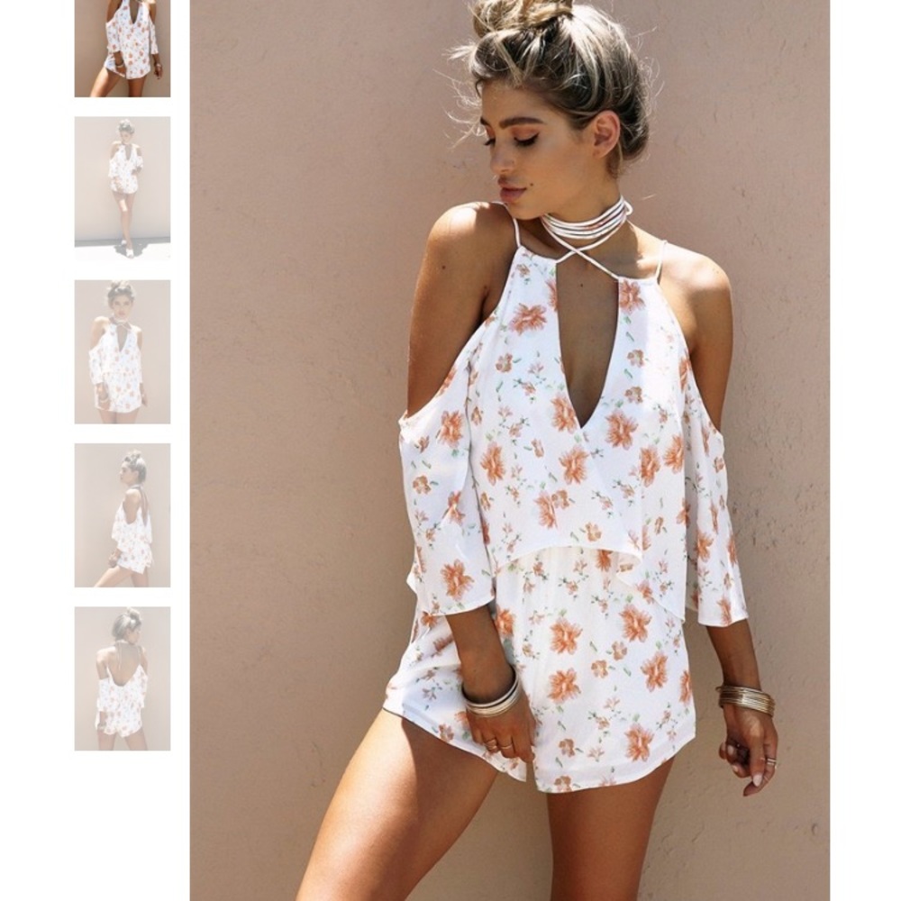 Sabo Skirt Orange Blossom Playsuit