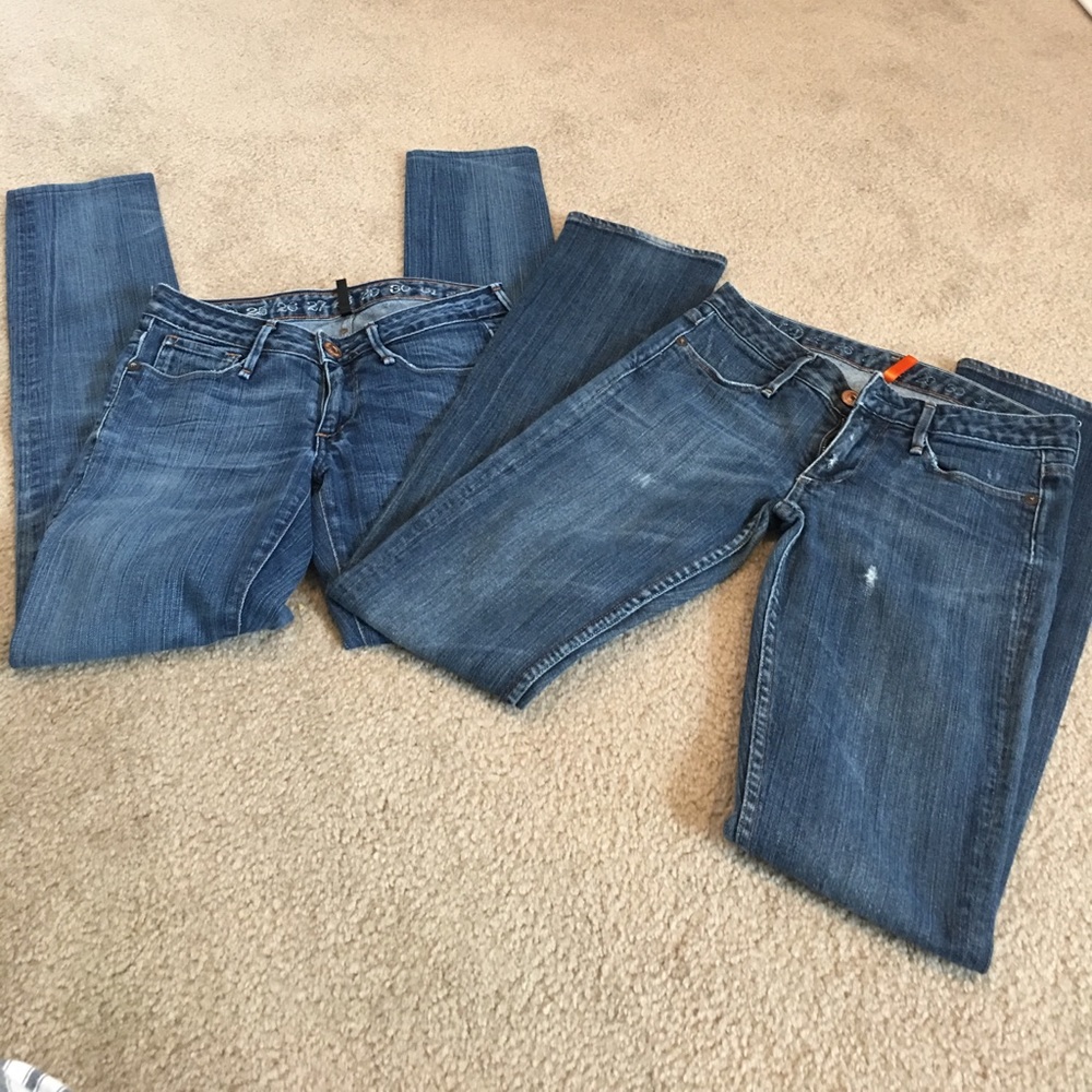 2 pair earnest sewn