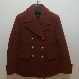 JCREW MAJESTY PEACOAT / STADIUM CLOTH