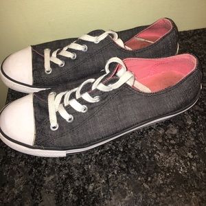 Dark Grey Converse