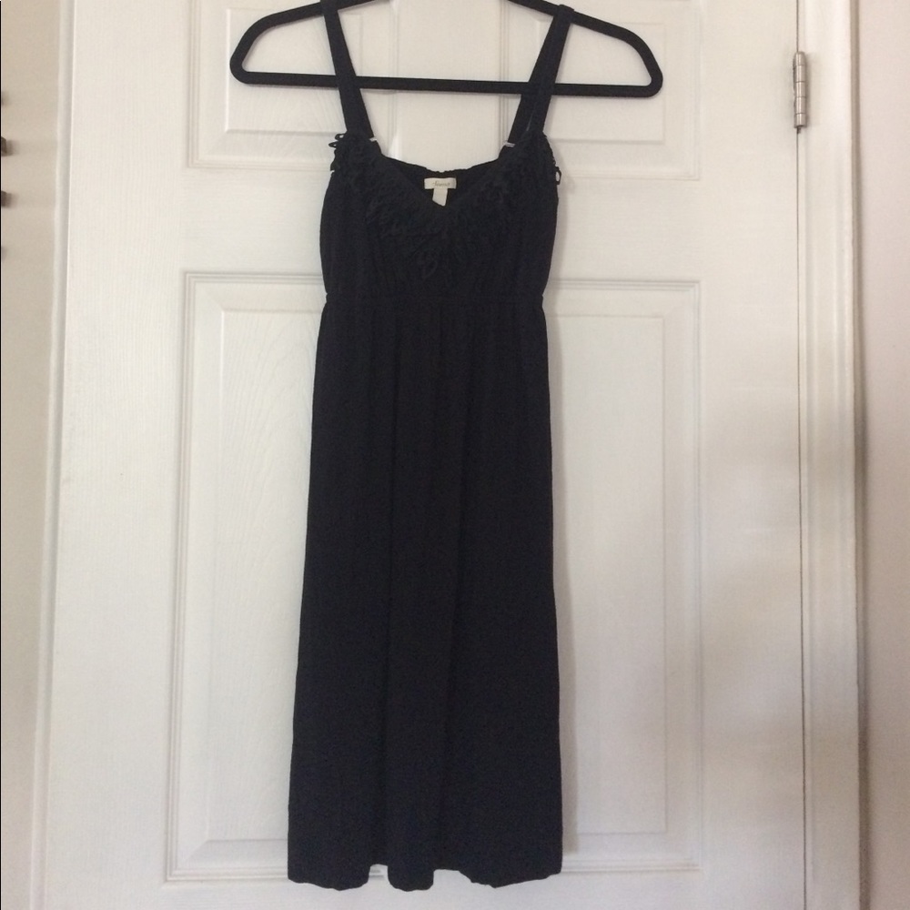 Soma stretchy dress with fringe detail