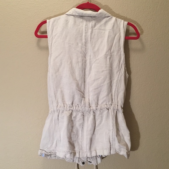 Max Jeans linen vest - Picture 2 of 3