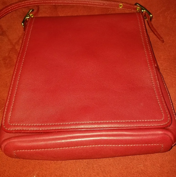 Coach Handbags - LAST DROP! Red Coach Cross Body purse